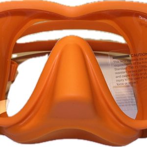 OMS Tattoo Maske, Ultra Clear Lens, Lava Orange