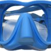 OMS Tattoo Maske, Ultra Clear Lens, Miami Blue